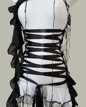 Load image into Gallery viewer, WHITE &amp; BLACK RIBBON MINI
