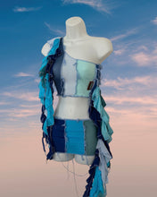 Load image into Gallery viewer, BLUE RUFFLE ONE OF A KIND SET
