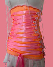 Load image into Gallery viewer, BABY PINK &amp; ORANGE RIBBON MINI
