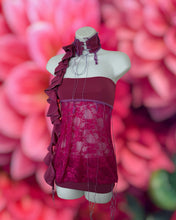 Load image into Gallery viewer, PINK &amp; LILAC LACE DRESS
