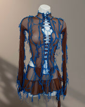 Load image into Gallery viewer, BROWN &amp; BLUE LACE UP SET
