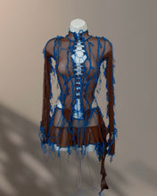 Load image into Gallery viewer, BROWN &amp; BLUE LACE UP SET
