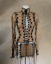 Load image into Gallery viewer, SAND &amp; BLACK LACE UP SET
