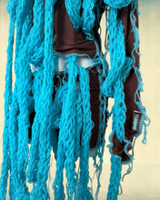 Load image into Gallery viewer, BROWN &amp; BLUE KNIT TOP
