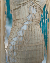 Load image into Gallery viewer, NUDE BEAD TIE DRESS
