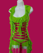 Load image into Gallery viewer, NEON GREEN &amp; PINK RIBBON MINI
