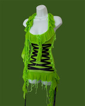 Load image into Gallery viewer, NEON GREEN &amp; BLACK RIBBON MINI
