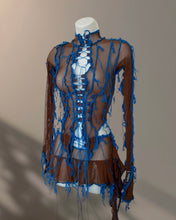 Load image into Gallery viewer, BROWN &amp; BLUE LACE UP SET
