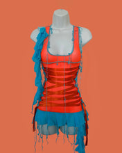Load image into Gallery viewer, BLUE &amp; ORANGE RIBBON MINI
