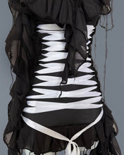 Load image into Gallery viewer, BLACK &amp; WHITE RIBBON MINI
